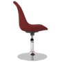 Swivel dining chairs 4 units red red fabric by vidaXL, dining chairs - Ref: Foro24-338329, Price: 233,99 €, Discount: %