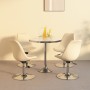 Sillas de comedor giratorias 4 unidades tela crema de vidaXL, Sillas de comedor - Ref: Foro24-338337, Precio: 272,47 €, Descu...