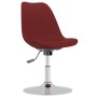 Sillas de comedor giratorias 2 unidades tela rojo tinto de vidaXL, Sillas de comedor - Ref: Foro24-338328, Precio: 151,24 €, ...