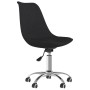 Swivel dining chairs 2 units black fabric by vidaXL, dining chairs - Ref: Foro24-338349, Price: 127,96 €, Discount: %