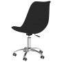 Swivel dining chairs 2 units black fabric by vidaXL, dining chairs - Ref: Foro24-338349, Price: 127,96 €, Discount: %