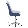 Swivel dining chairs 4 units blue fabric by vidaXL, dining chairs - Ref: Foro24-3085380, Price: 245,99 €, Discount: %