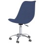 Swivel dining chairs 4 units blue fabric by vidaXL, dining chairs - Ref: Foro24-3085380, Price: 245,99 €, Discount: %