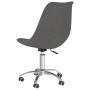 Swivel dining chairs 6 units dark gray fabric by vidaXL, dining chairs - Ref: Foro24-3085389, Price: 325,11 €, Discount: %