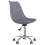 Swivel dining chairs 2 units light gray fabric by vidaXL, dining chairs - Ref: Foro24-338341, Price: 102,56 €, Discount: %