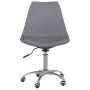 Swivel dining chairs 2 units light gray fabric by vidaXL, dining chairs - Ref: Foro24-338341, Price: 102,56 €, Discount: %