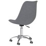 Swivel dining chairs 2 units light gray fabric by vidaXL, dining chairs - Ref: Foro24-338341, Price: 102,56 €, Discount: %