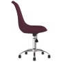 Swivel dining chairs 4 units purple fabric by vidaXL, dining chairs - Ref: Foro24-3085386, Price: 325,34 €, Discount: %