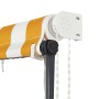 Retractable awning with yellow and white LED 250x150 cm by vidaXL, Awnings - Ref: Foro24-145910, Price: 52,42 €, Discount: %