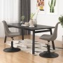 2pcs Light Gray Velvet Swivel Dining Chairs by vidaXL, dining chairs - Ref: Foro24-338390, Price: 145,05 €, Discount: %