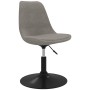 2pcs Light Gray Velvet Swivel Dining Chairs by vidaXL, dining chairs - Ref: Foro24-338390, Price: 145,05 €, Discount: %