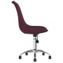 Sillas de comedor giratorias 2 unidades tela morado de vidaXL, Sillas de comedor - Ref: Foro24-338355, Precio: 168,99 €, Desc...