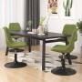 Swivel dining chairs 4 units light green velvet by vidaXL, dining chairs - Ref: Foro24-338377, Price: 217,99 €, Discount: %