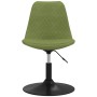 Swivel dining chairs 4 units light green velvet by vidaXL, dining chairs - Ref: Foro24-338377, Price: 217,99 €, Discount: %