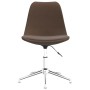 Brown fabric swivel dining chair by vidaXL, dining chairs - Ref: Foro24-3085403, Price: 97,99 €, Discount: %