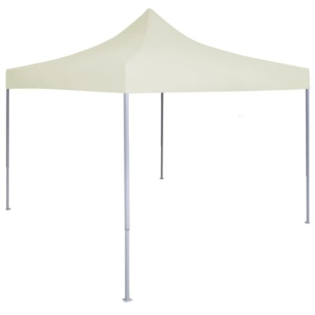 Cremefarbenes Profi-Faltzelt aus Stahl 2x2 m von vidaXL, Zelte und Pavillons - Ref: Foro24-48880, Preis: 123,99 €, Rabatt: %