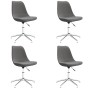 Swivel dining chairs 4 units light gray fabric by vidaXL, dining chairs - Ref: Foro24-3085406, Price: 294,62 €, Discount: %