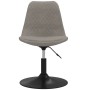 Swivel dining chairs, set of 4, light gray velvet. by vidaXL, dining chairs - Ref: Foro24-338391, Price: 278,82 €, Discount: %