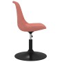 Swivel dining chairs, 4 units, in pink velvet. by vidaXL, dining chairs - Ref: Foro24-338379, Price: 240,10 €, Discount: %