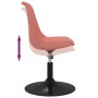 Swivel dining chairs, 4 units, in pink velvet. by vidaXL, dining chairs - Ref: Foro24-338379, Price: 240,10 €, Discount: %