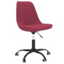 Swivel dining chairs 4 units red red fabric by vidaXL, dining chairs - Ref: Foro24-3085433, Price: 284,74 €, Discount: %