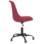 Swivel dining chairs 4 units red red fabric by vidaXL, dining chairs - Ref: Foro24-3085433, Price: 284,74 €, Discount: %