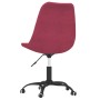 Swivel dining chairs 4 units red red fabric by vidaXL, dining chairs - Ref: Foro24-3085433, Price: 284,74 €, Discount: %