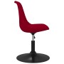 Swivel dining chairs 2 units red velvet by vidaXL, dining chairs - Ref: Foro24-338384, Price: 151,01 €, Discount: %