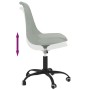 Light gray fabric swivel dining chair by vidaXL, dining chairs - Ref: Foro24-3085431, Price: 89,99 €, Discount: %