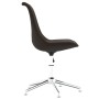 Swivel dining chairs 4 units dark brown fabric by vidaXL, dining chairs - Ref: Foro24-3085409, Price: 244,58 €, Discount: %