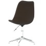 Swivel dining chairs 4 units dark brown fabric by vidaXL, dining chairs - Ref: Foro24-3085409, Price: 244,58 €, Discount: %