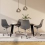 Swivel dining chairs, 4 units, light gray fabric by vidaXL, dining chairs - Ref: Foro24-3085379, Price: 215,13 €, Discount: %