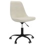 Swivel dining chairs 4 units cream fabric by vidaXL, dining chairs - Ref: Foro24-3085435, Price: 220,30 €, Discount: %