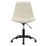 Swivel dining chairs 4 units cream fabric by vidaXL, dining chairs - Ref: Foro24-3085435, Price: 220,30 €, Discount: %