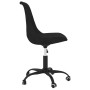 Swivel dining chairs 4 units black fabric by vidaXL, dining chairs - Ref: Foro24-3085434, Price: 332,08 €, Discount: %