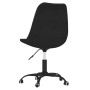 Swivel dining chairs 4 units black fabric by vidaXL, dining chairs - Ref: Foro24-3085434, Price: 332,08 €, Discount: %