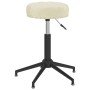 Swivel dining chairs 4 units cream velvet by vidaXL, dining chairs - Ref: Foro24-3085492, Price: 146,74 €, Discount: %