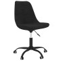 Swivel dining chairs 6 units black fabric by vidaXL, dining chairs - Ref: Foro24-3085439, Price: 369,99 €, Discount: %