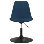 Swivel dining chairs 4 units blue velvet by vidaXL, dining chairs - Ref: Foro24-338371, Price: 284,17 €, Discount: %