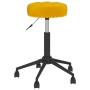 Sillas de comedor giratorias 4 uds terciopelo amarillo mostaza de vidaXL, Sillas de comedor - Ref: Foro24-3085544, Precio: 14...