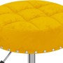 Sillas de comedor giratorias 4 uds terciopelo amarillo mostaza de vidaXL, Sillas de comedor - Ref: Foro24-3085544, Precio: 14...