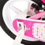 Bicicleta para niños 12 pulgadas blanco y rosa de vidaXL, Bicicletas - Ref: Foro24-92175, Precio: 135,82 €, Descuento: %