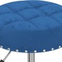 Drehbare Esszimmerstühle, 4 Stück, blauer Samt von vidaXL, Essstühle - Ref: Foro24-3085541, Preis: 147,14 €, Rabatt: %