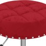 Sillas de comedor giratorias 4 uds terciopelo rojo tinto de vidaXL, Sillas de comedor - Ref: Foro24-3085543, Precio: 147,79 €...