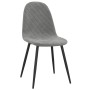 Sillas de comedor giratorias 6 uds terciopelo gris claro de vidaXL, Sillas de comedor - Ref: Foro24-3082881, Precio: 310,14 €...