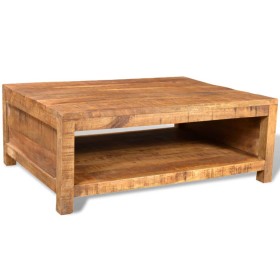 Couchtisch aus massivem Mangoholz von vidaXL, Couchtisch - Ref: Foro24-241131, Preis: 293,78 €, Rabatt: %