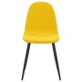 Dining chairs 6 pcs mustard yellow velvet by vidaXL, dining chairs - Ref: Foro24-3082888, Price: 310,14 €, Discount: %