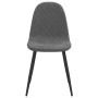 Dining chairs 6 units dark gray velvet by vidaXL, dining chairs - Ref: Foro24-3082882, Price: 286,64 €, Discount: %