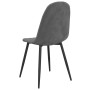 Dining chairs 6 units dark gray velvet by vidaXL, dining chairs - Ref: Foro24-3082882, Price: 286,64 €, Discount: %