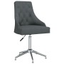 Swivel dining chairs 2 units dark gray fabric by vidaXL, dining chairs - Ref: Foro24-3093030, Price: 290,40 €, Discount: %